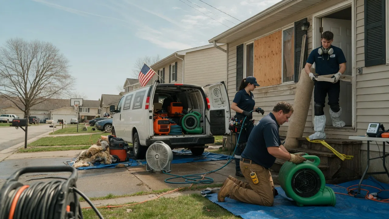 Water Damage Restoration in Bicknell, UT near me
